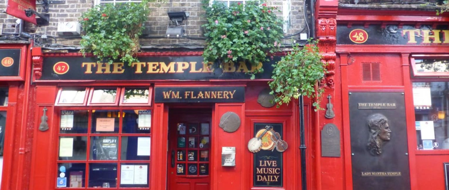 Temple bar restaurant - ireland