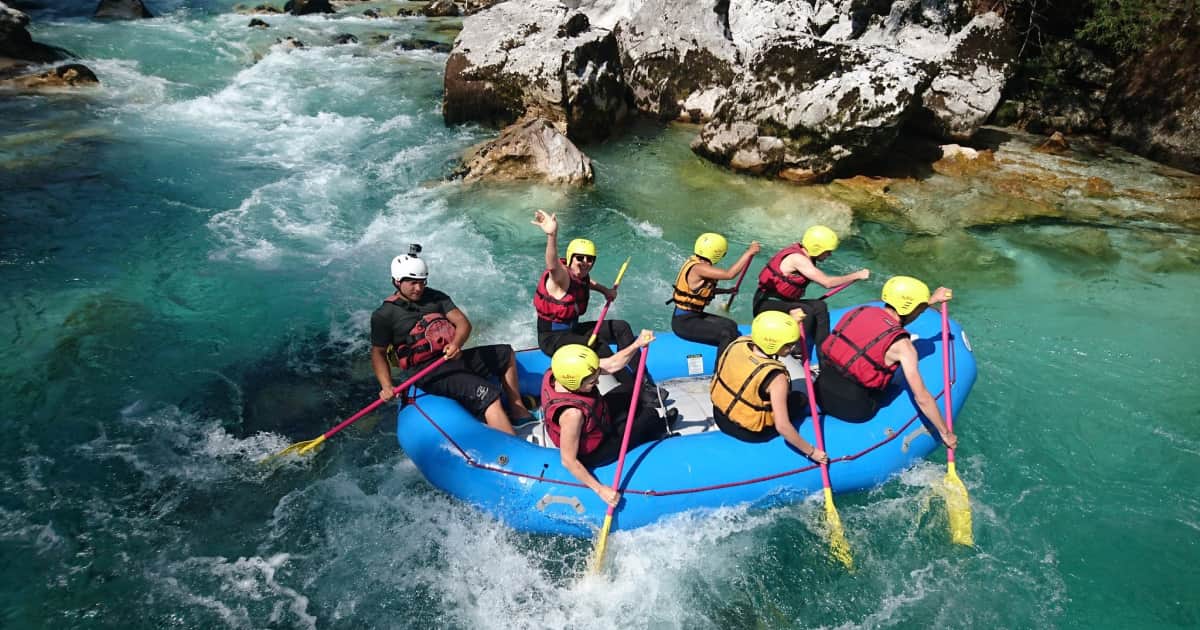 group river rafting