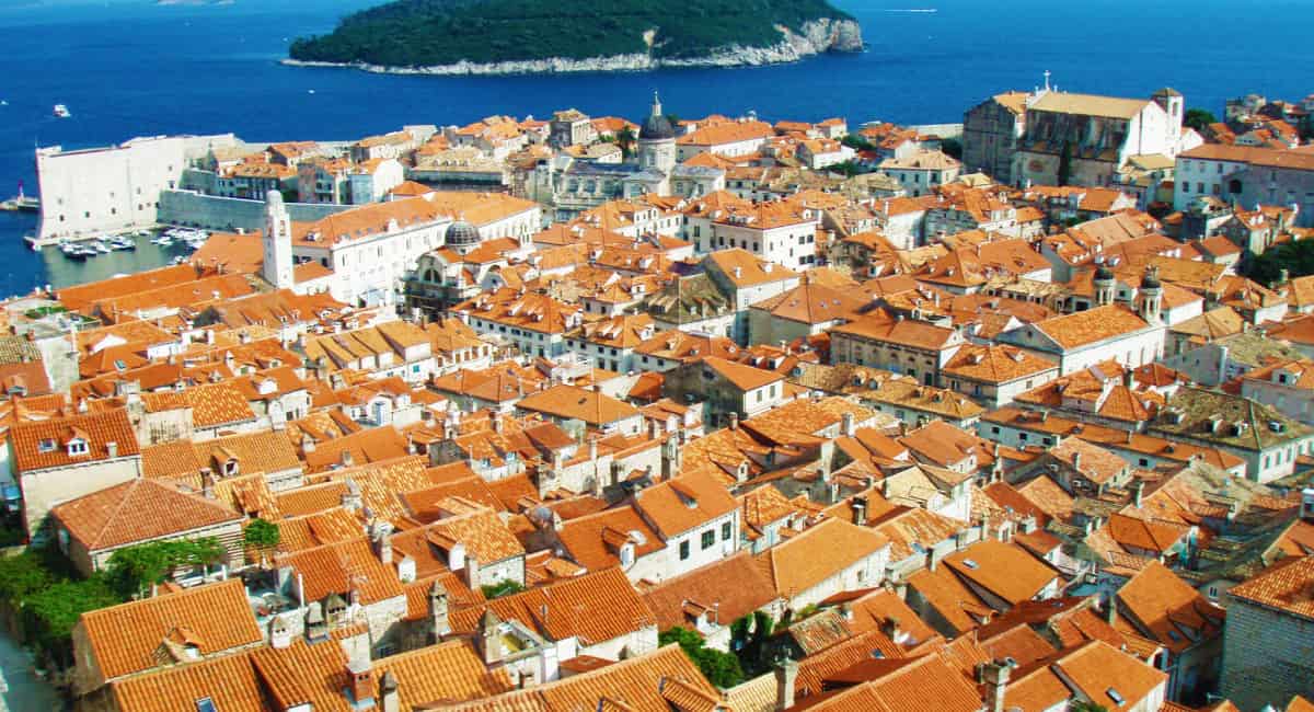 Old Town In Dubrovnik Overview