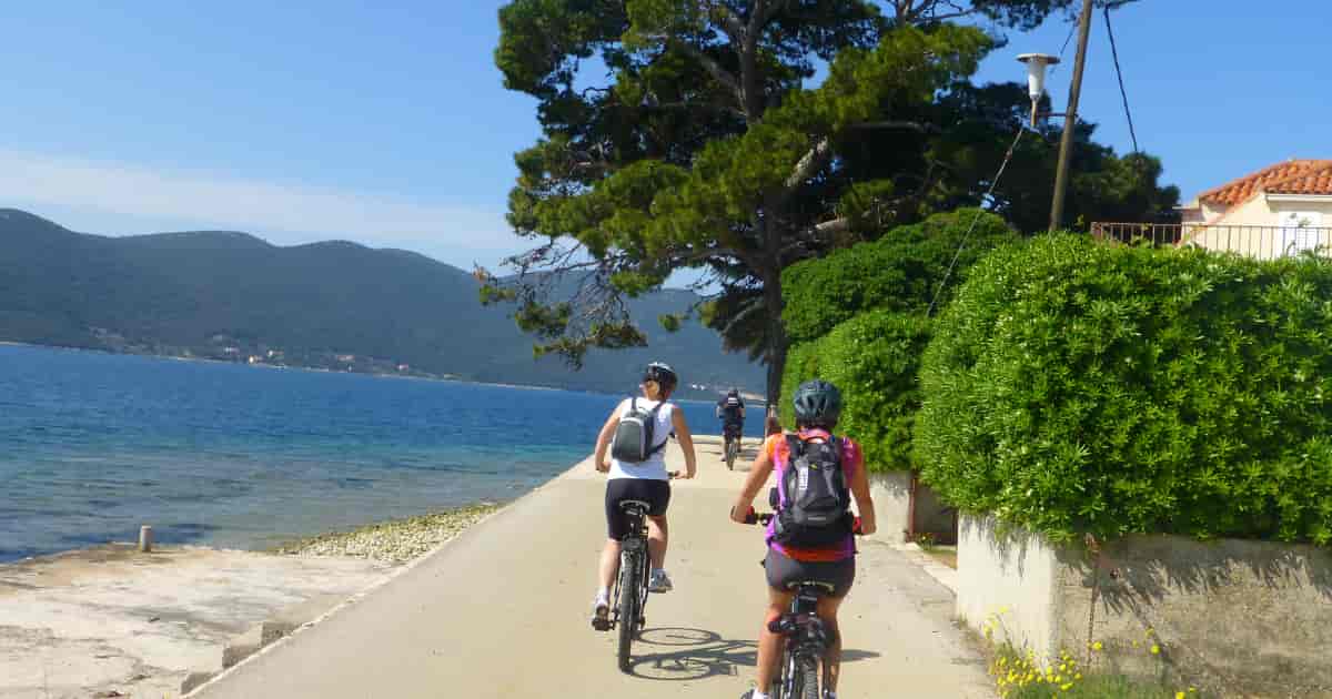 Group Biking Through Croatia