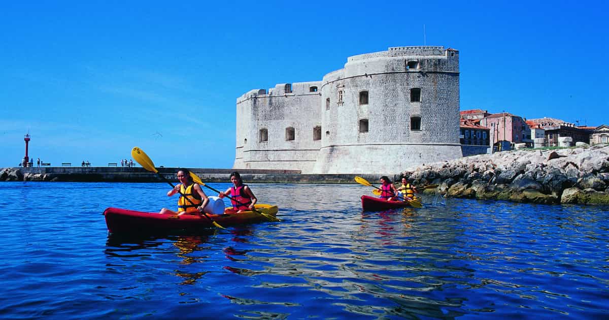 Croatia Adriatic Sea Kayaking
