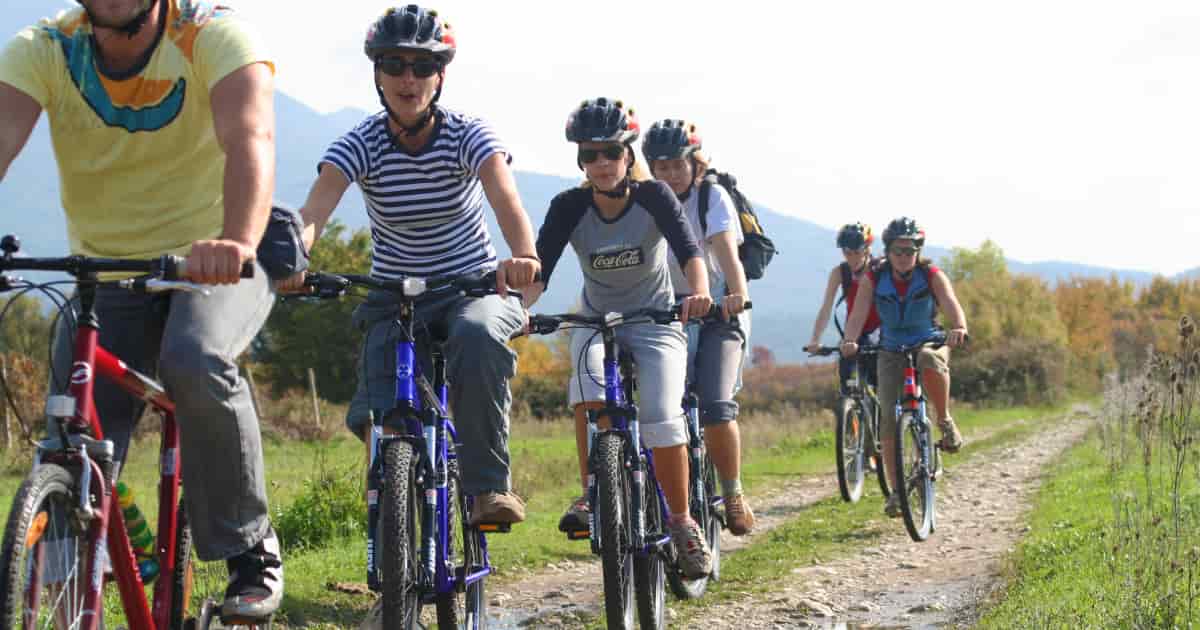 Cycling Through Croatia Countryside