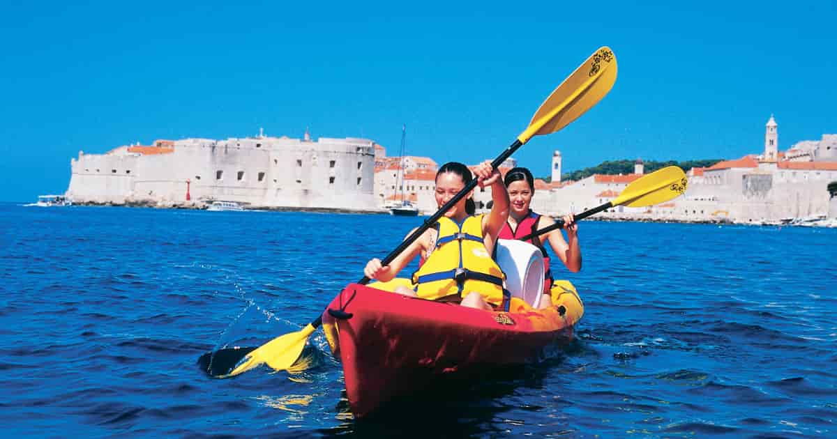 Kayaking Dubrovnik