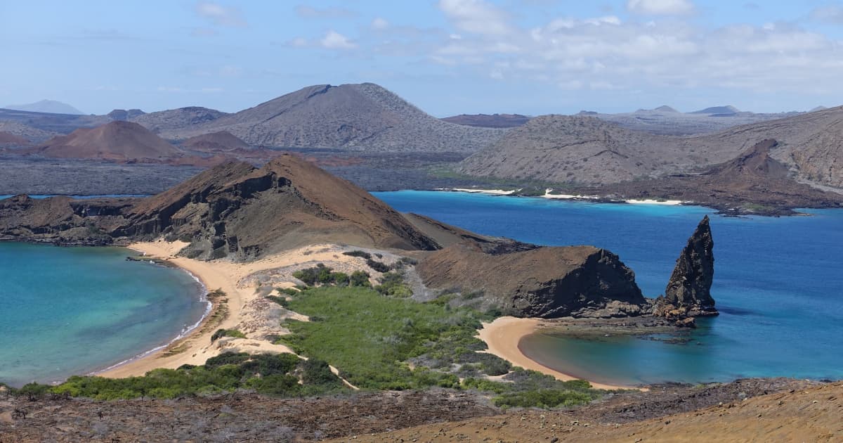 Galapagos islands landscape