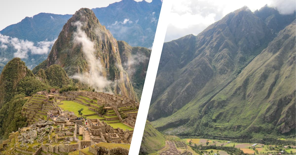 Inca Trails & Lares Trek side by side