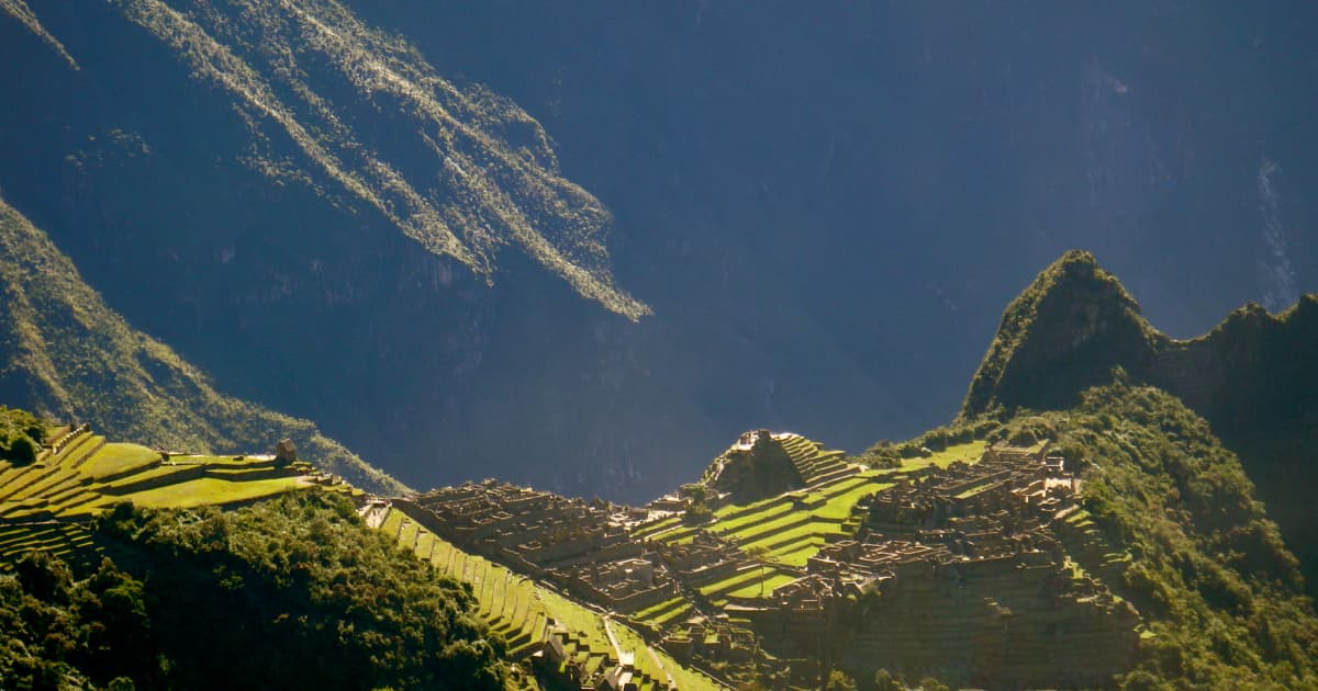View of the Inca Trail