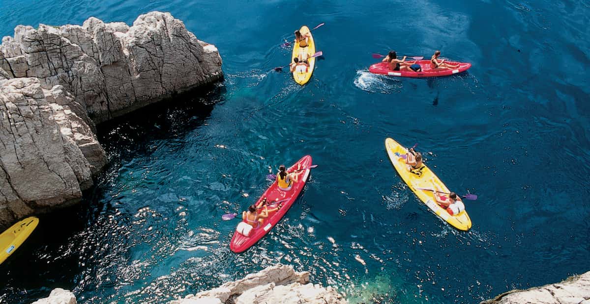 Group Sea Kayaking