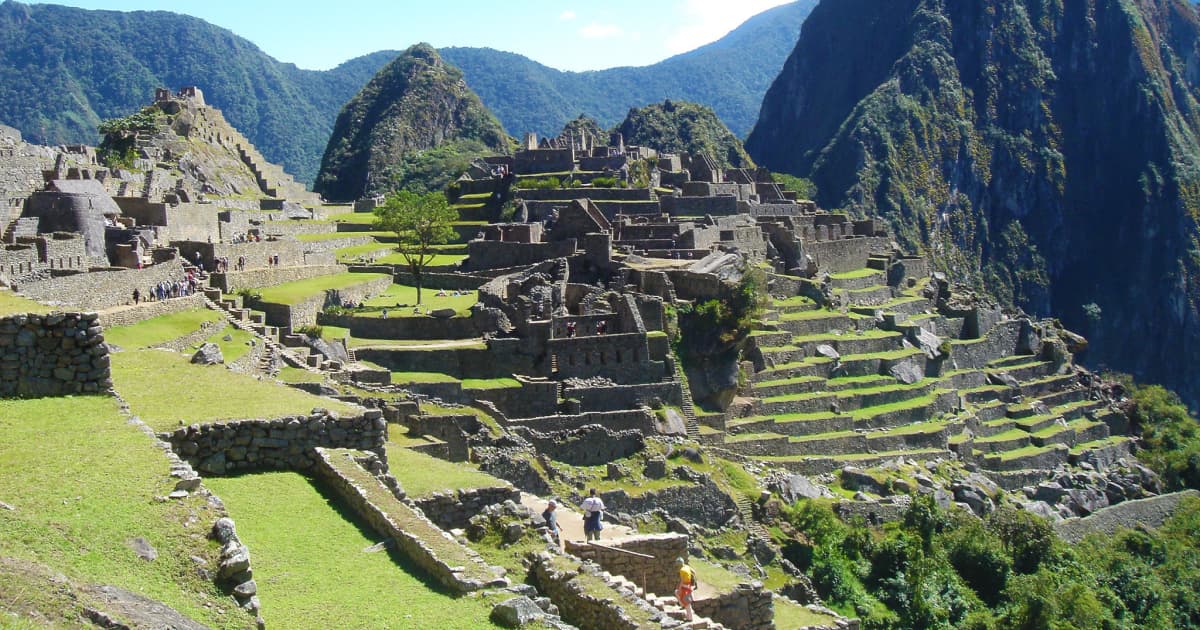 ruins of machu picchu