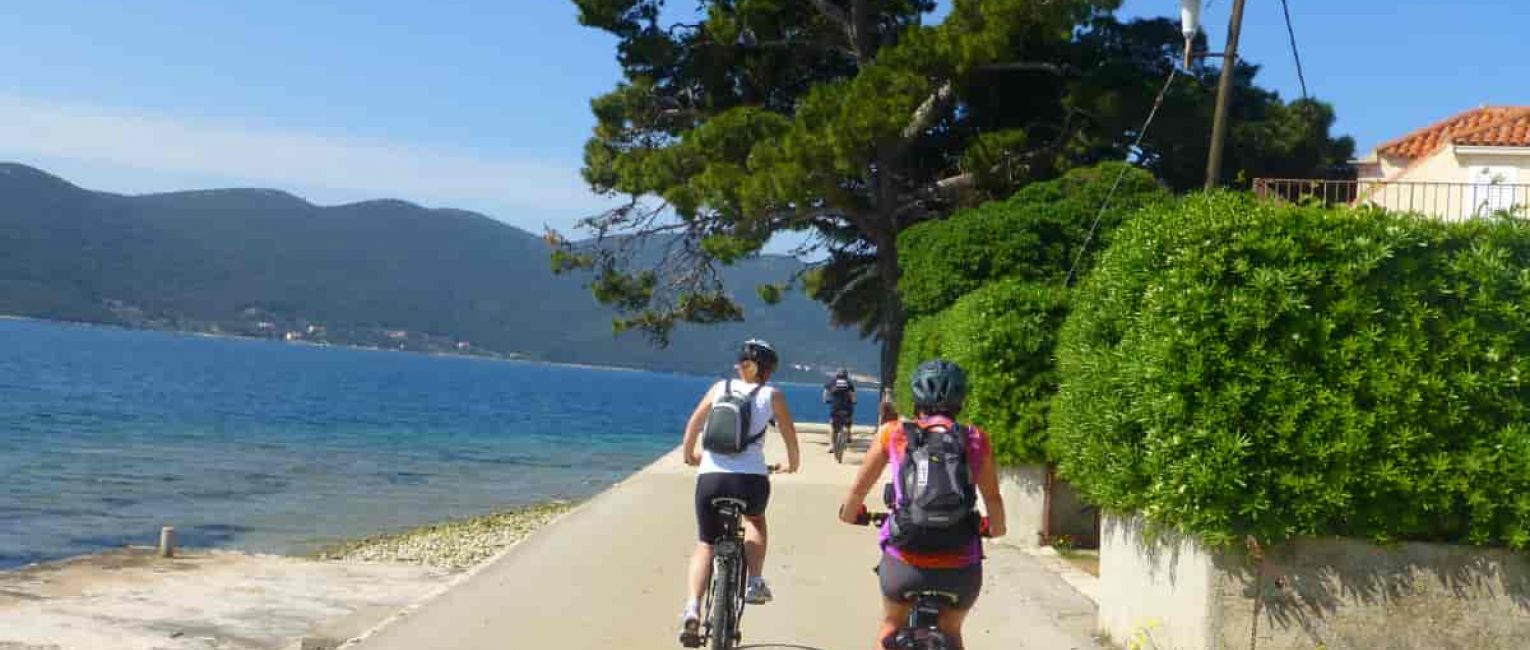 Group Biking Through Croatia