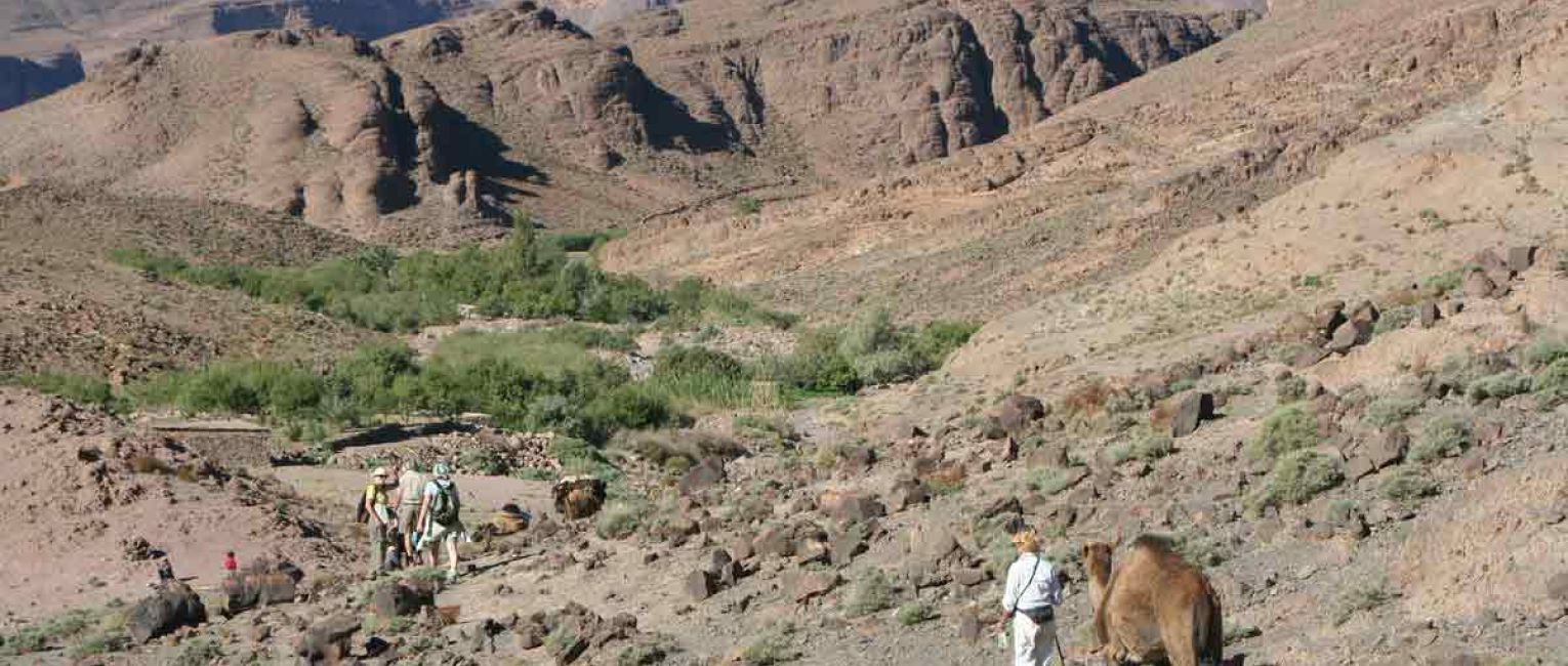 Hiking Trail In Morocco