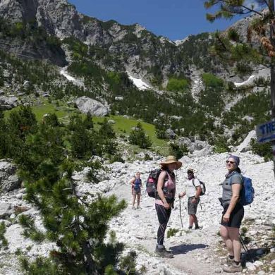 Hiking Vacations in Alabanian Alps Thethi
