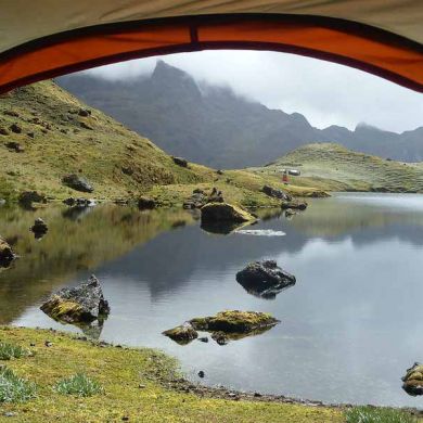 Camping Lares Trail Peru