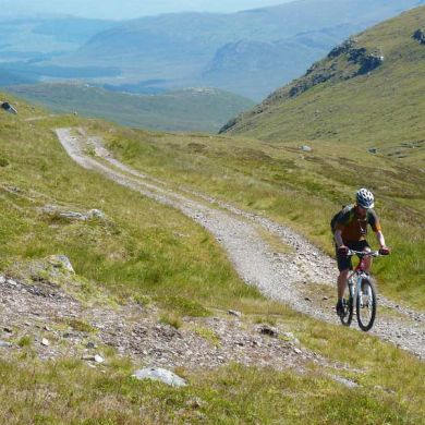 Mountain Biking Scotland Coast to Coast