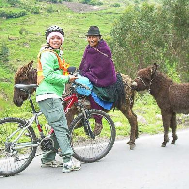 Biking with Locals Ecuador