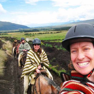 Guided Horseback Trips Ecuador Cotopaxi Volcano