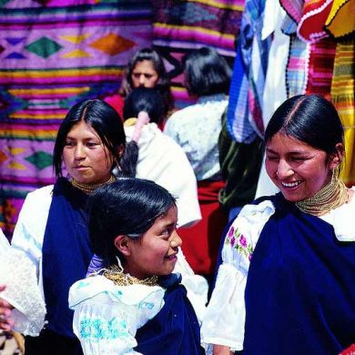 Otavalo Local Market Ecuador