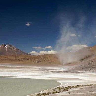 Bolivian Salt Flats Scenery