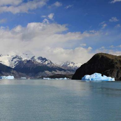 Glacier and Icebergs Patagonia Argentina