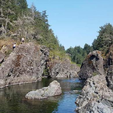 Sooke Swimming Hole Vancouver Island