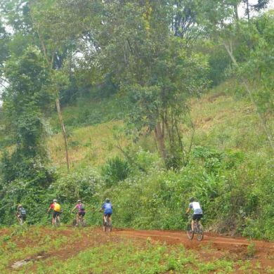 Thailand Biking Mountains Chiang Rai