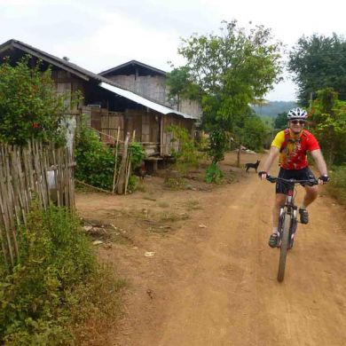 Thailand cycling trips local villages