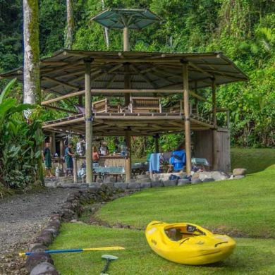 Costa Rica Accommodation Pacuare Camp White Water Rafting Tours