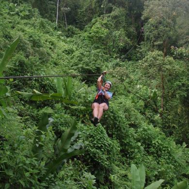 Costa Rica Ziplining Tours Arenal Volcano Rainforest