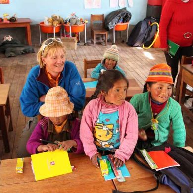 Community School Visit Peru