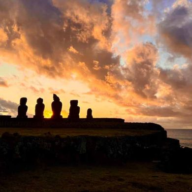 Easter Island Sunset