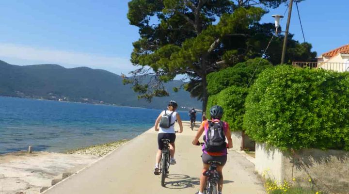 Group Biking Through Croatia