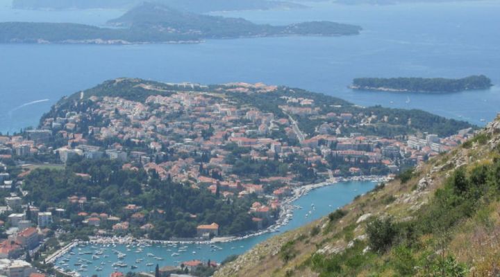 landscape view of Dubrovnik