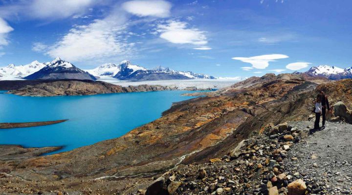 Patagonia mountain hiking trail