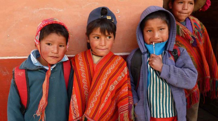 Local Children Peru