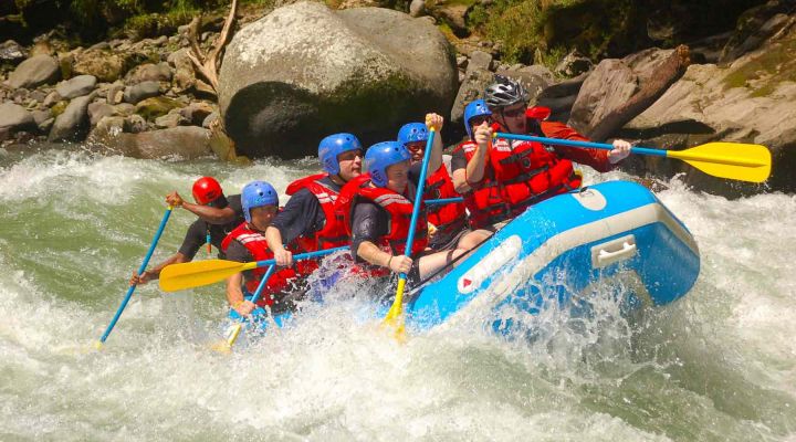 Costa Rica Pacuare river White Water Rafting 
