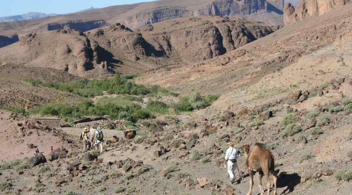 Hiking Trail In Morocco