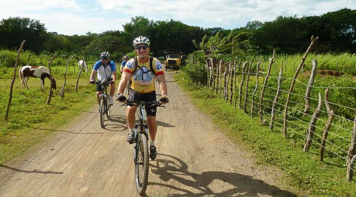 Group Trips biking through Nicaragua