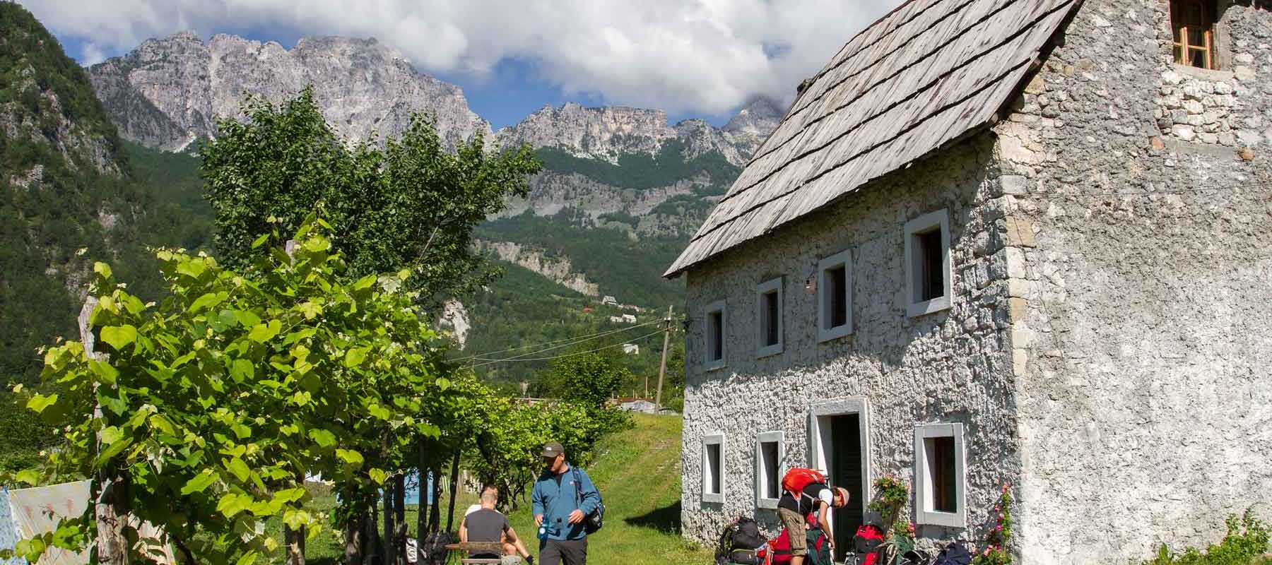 Albania Local Accommodation In a Mountain Hut