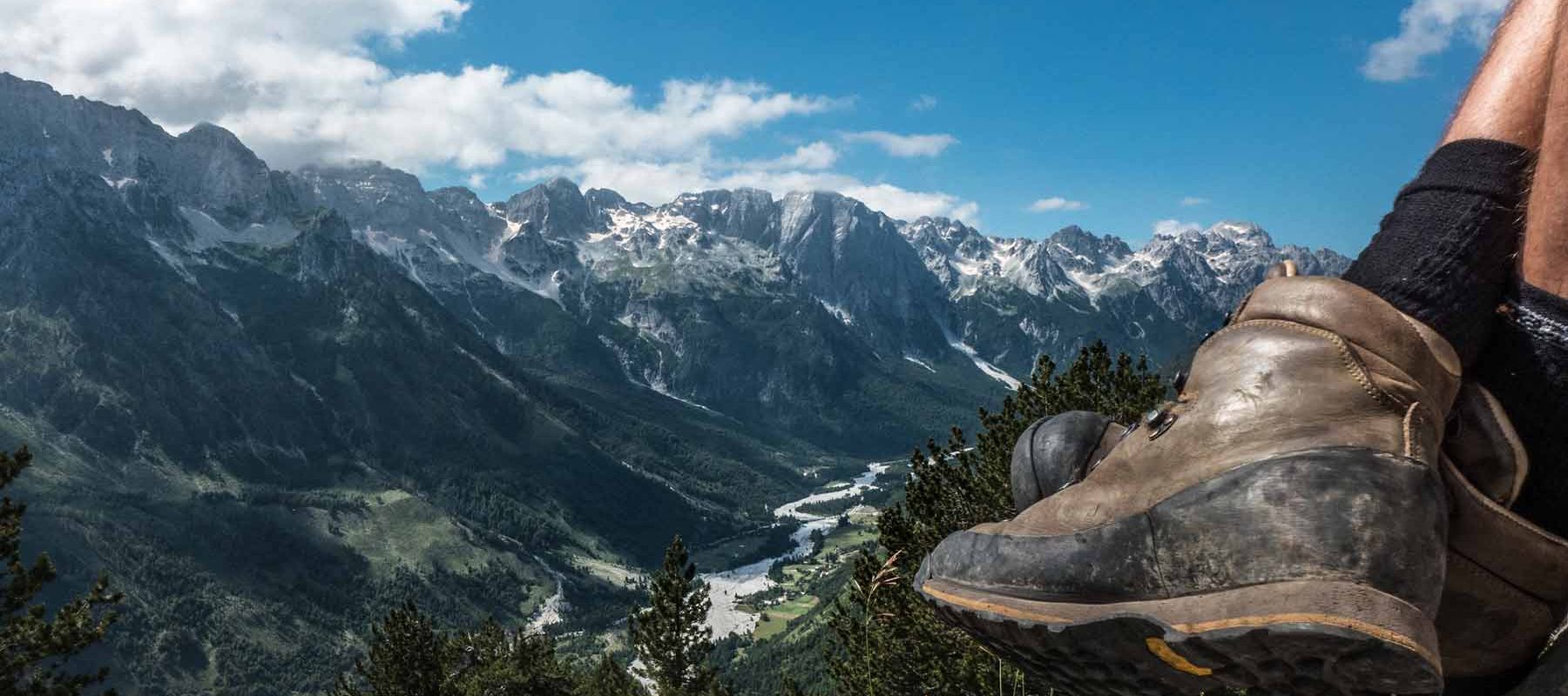 Albanian Alps Landscape
