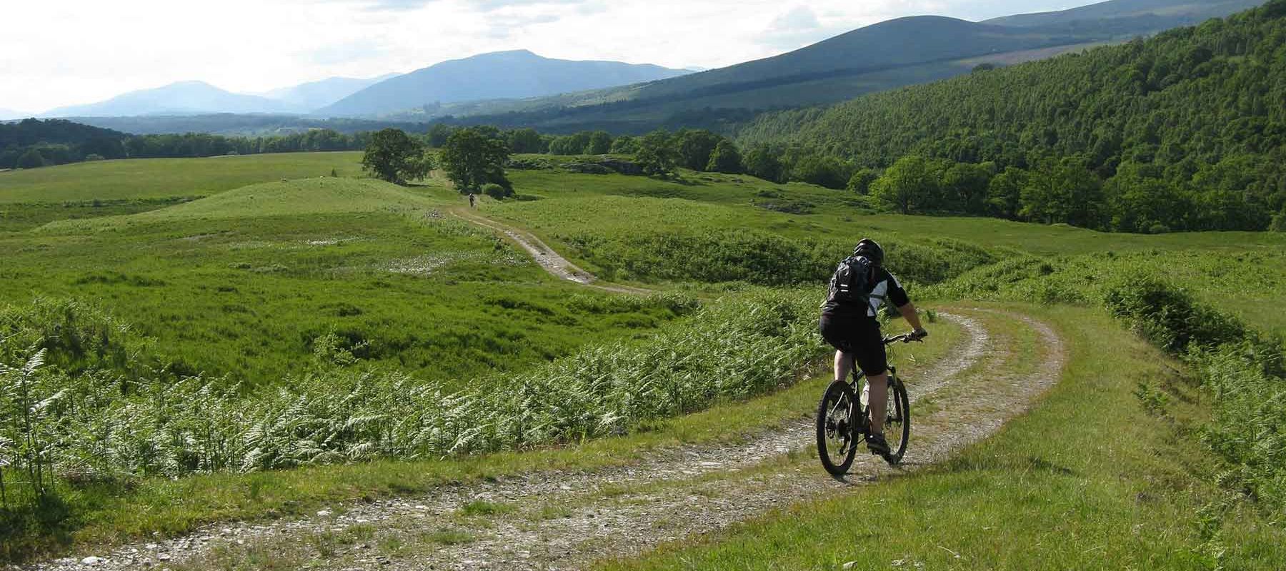 Mountain Biking Through Scotland