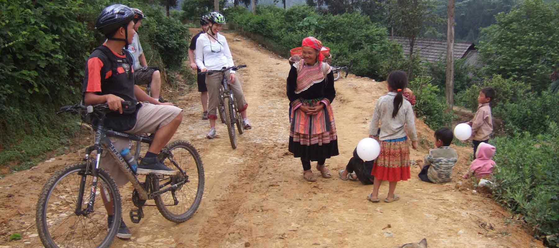 Cycling Sapa Mountains in Northern Vietnam