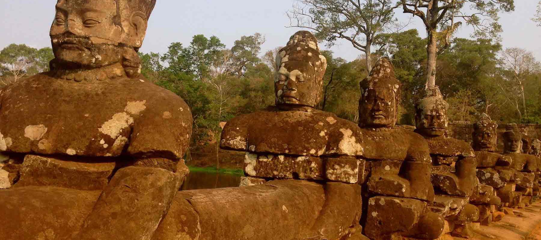 Cambodia Angkor Wat cycle trail
