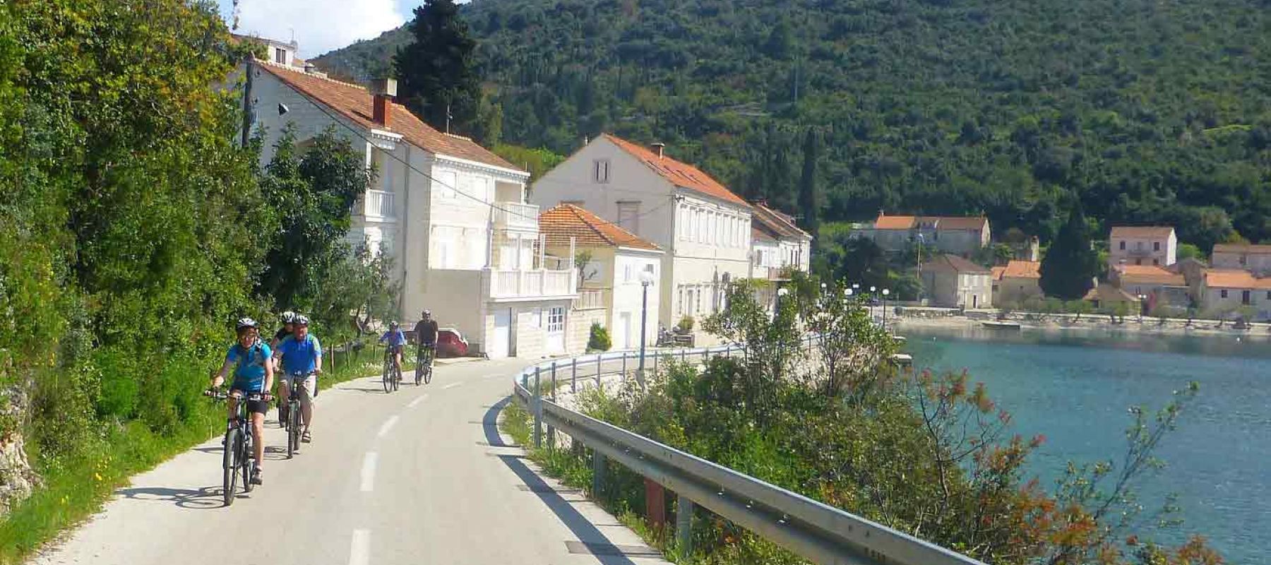 E-Bike On Coast of Croatia