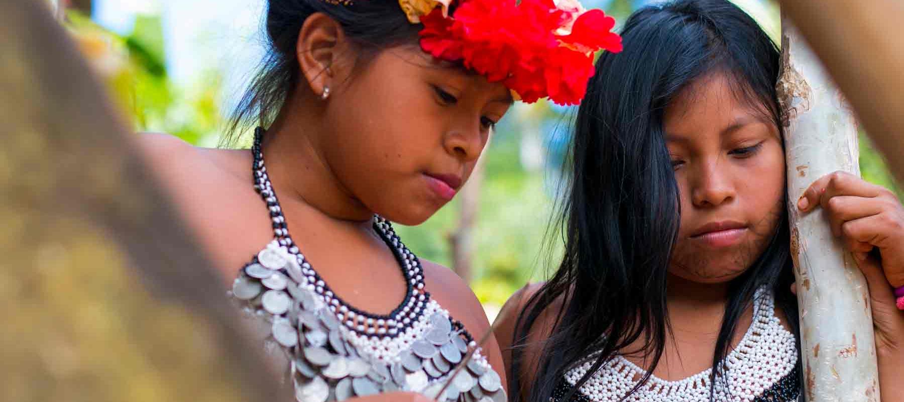 Embera Villagers in Panama