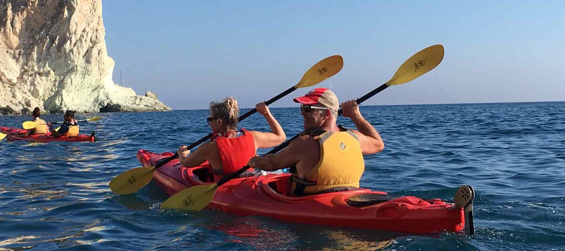 Sea Kayaking at Greek Islands