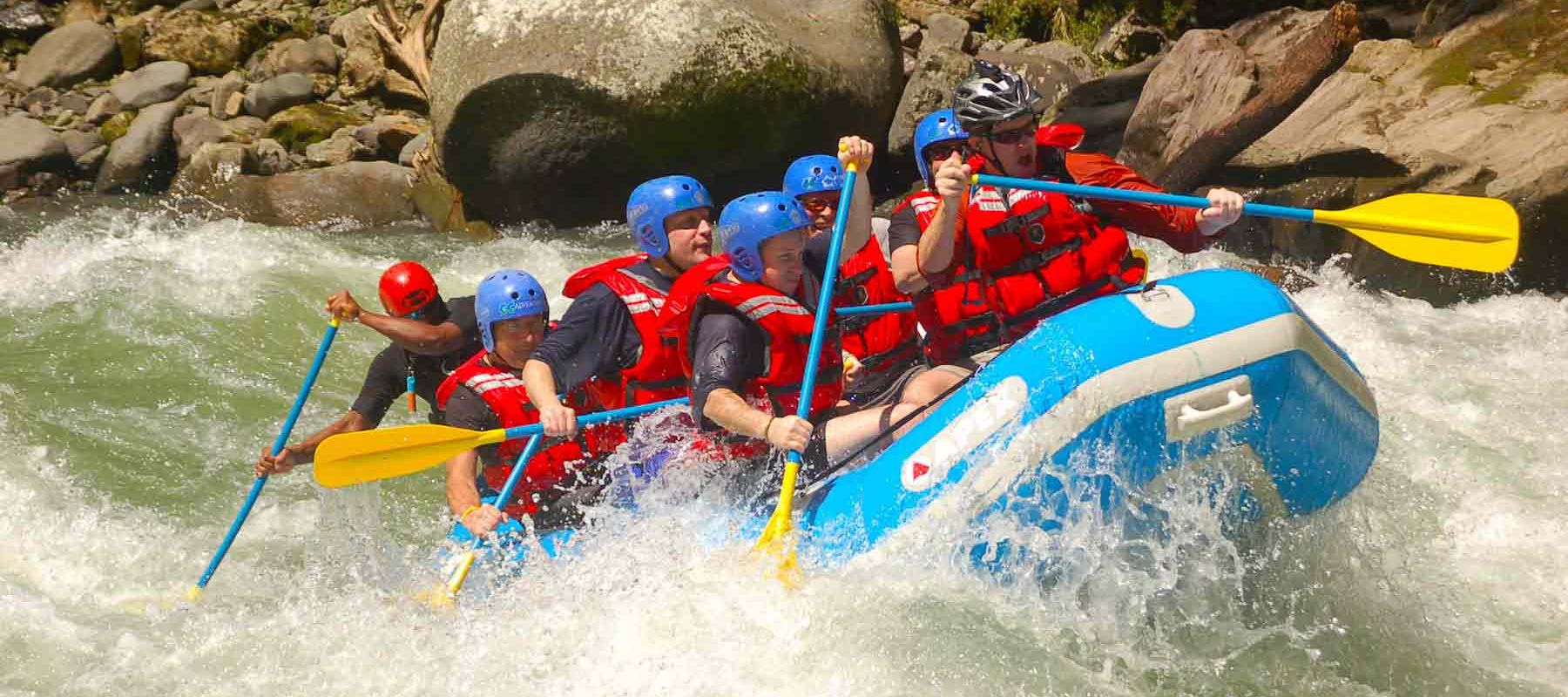 Costa Rica Pacuare river White Water Rafting 