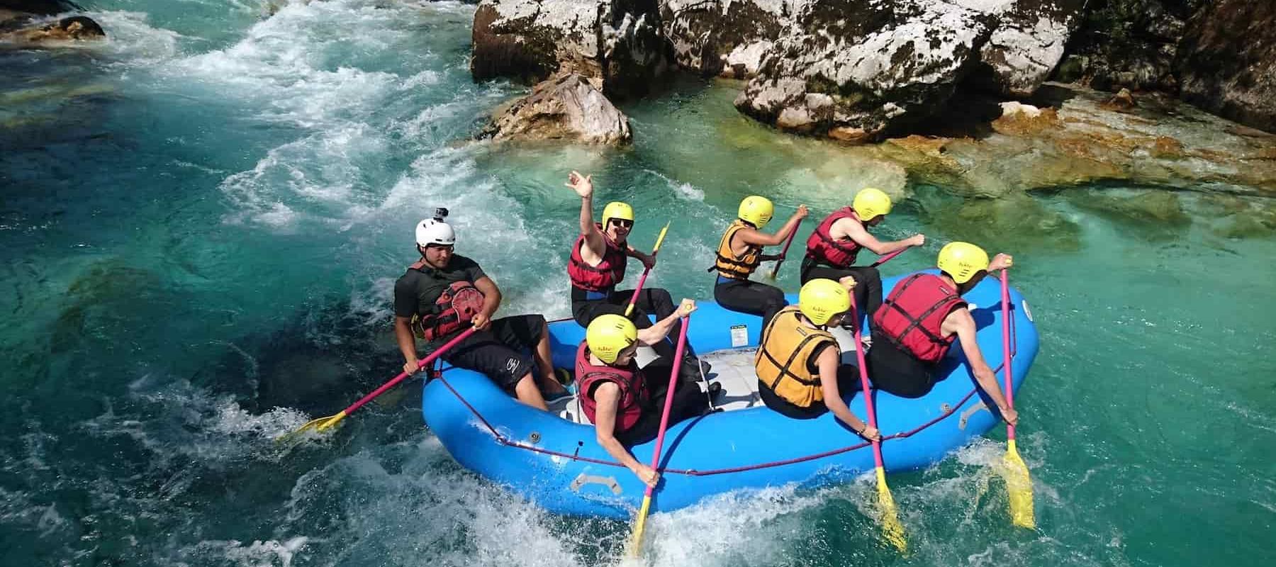 White Water Rafting Soca River Slovenia