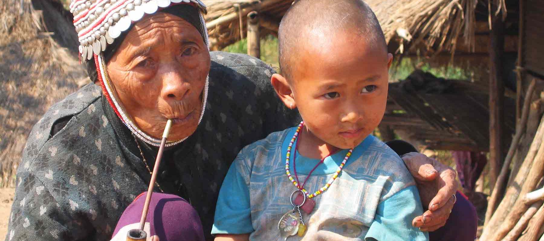 Thailand Hill Tribe Villagers