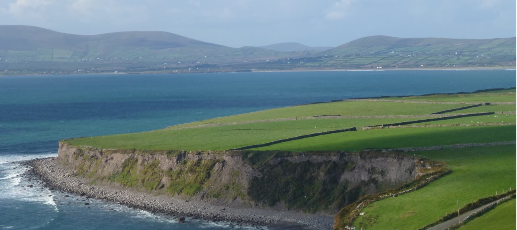 Wild Atlantic Way Scenic Views Of Sea and Mountains