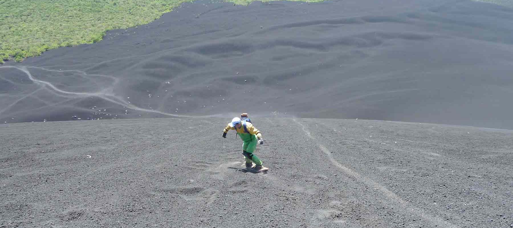 Sandboarding Tours Cerro Negro Volcano in Nicaragua