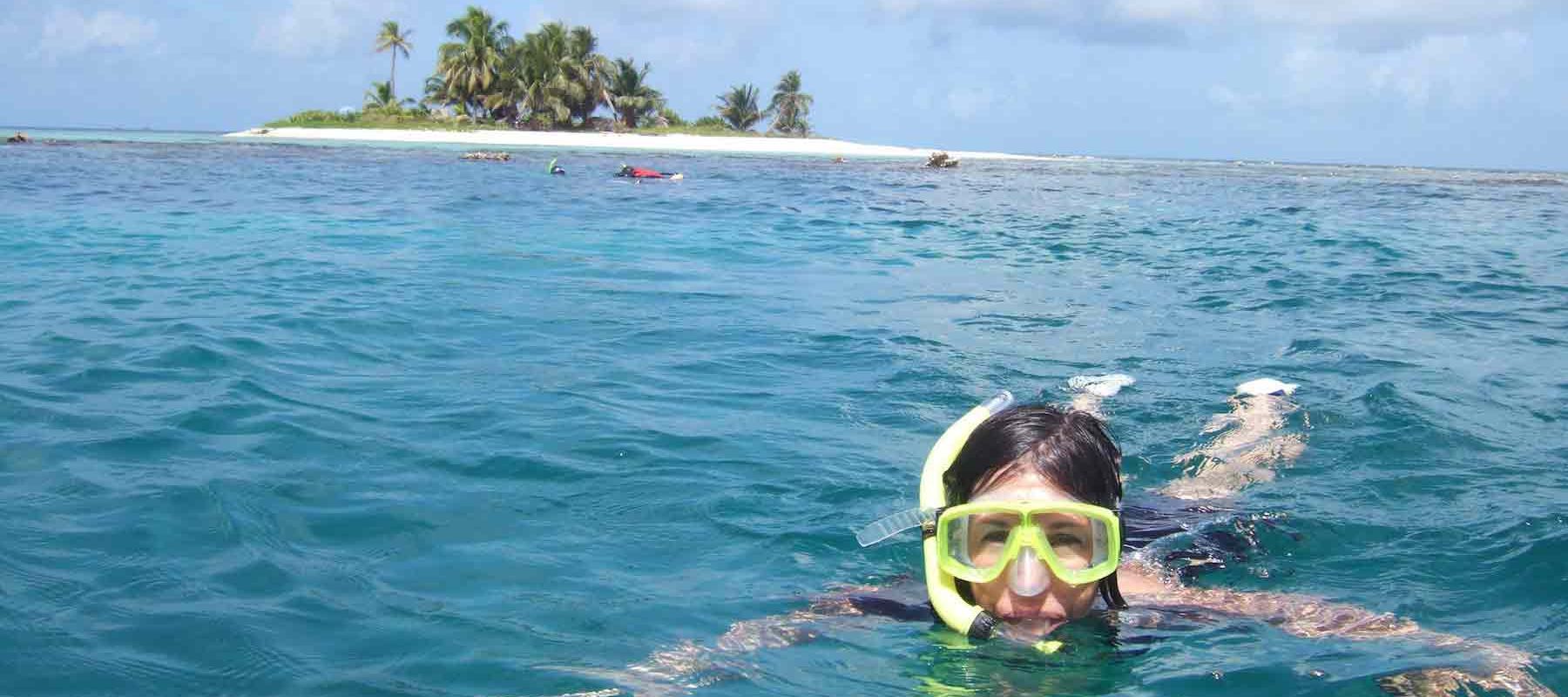 Snorkelling Belize Barrier Reef